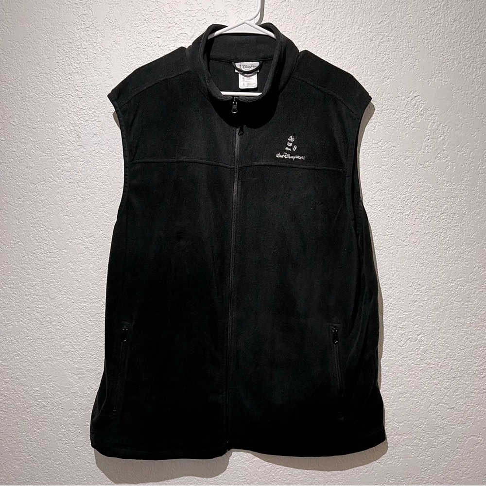 Disney Parks Mickey Mouse Zip Up Fleece Walt Disney World Vest XXL